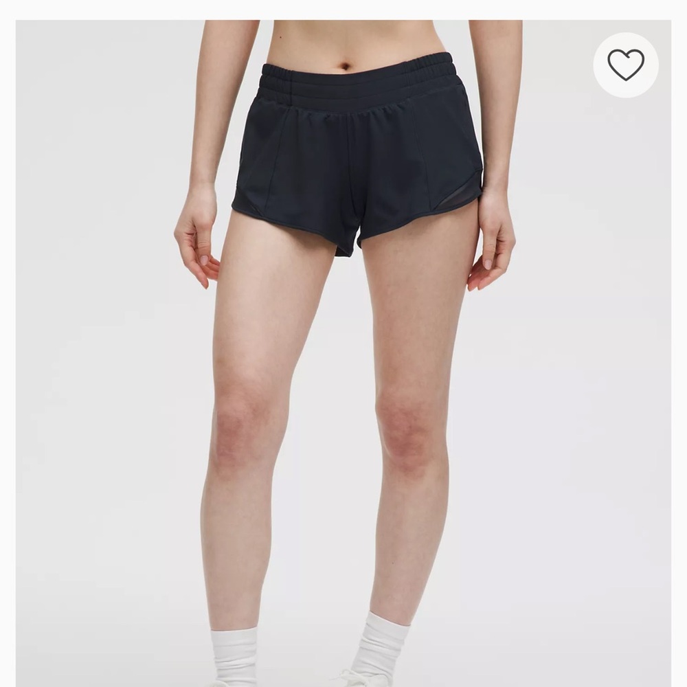 Lululemon Blue Hotty Hot 2.5” Shorts